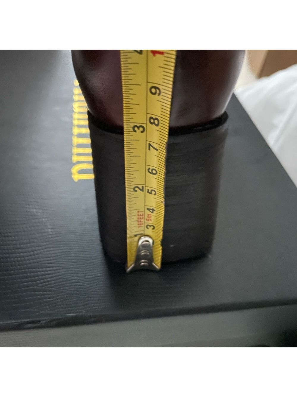 Brown Knee High Women's Boots - Picture 9 of 14